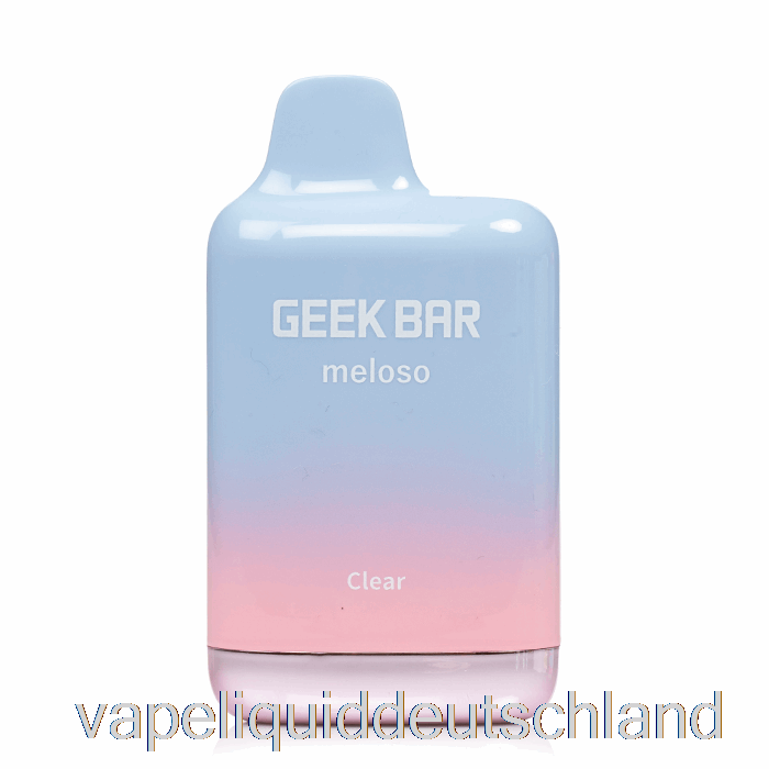 Geek Bar Meloso Max 9000 Einweg-Vape, Klar, Deutschland